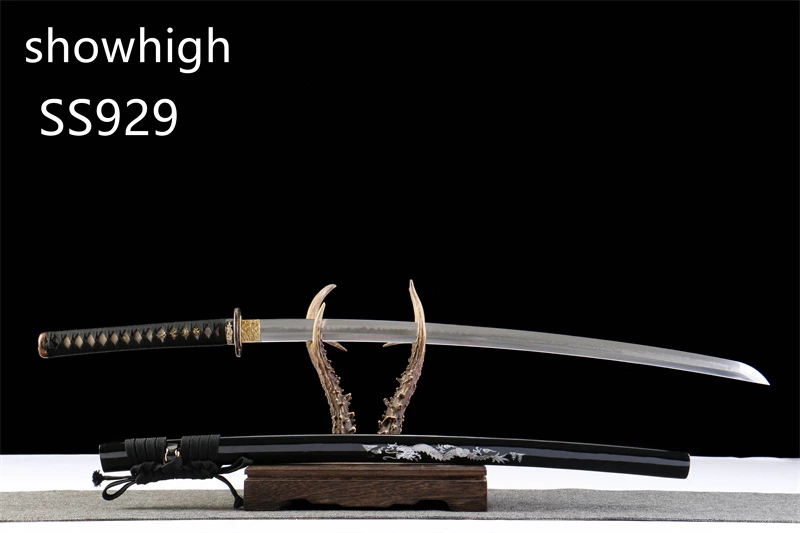 handmade T10 real hamon dragon katana sword SS929