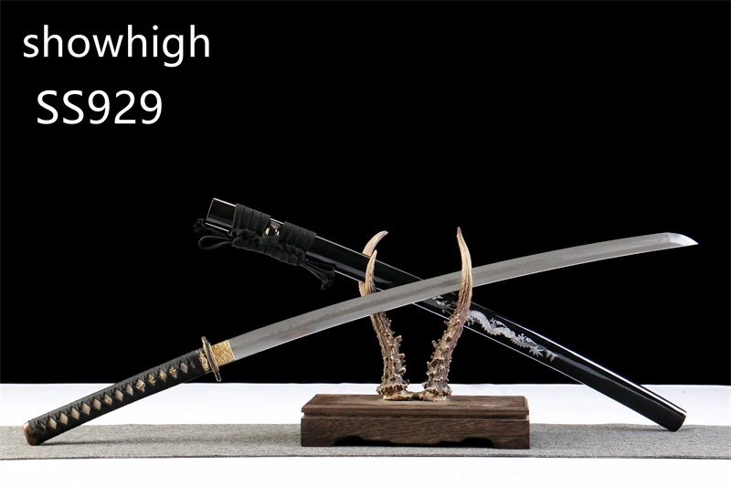 handmade T10 real hamon dragon katana sword SS929