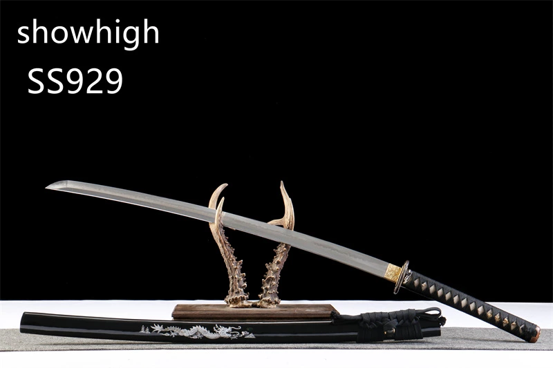 handmade T10 real hamon dragon katana sword SS929