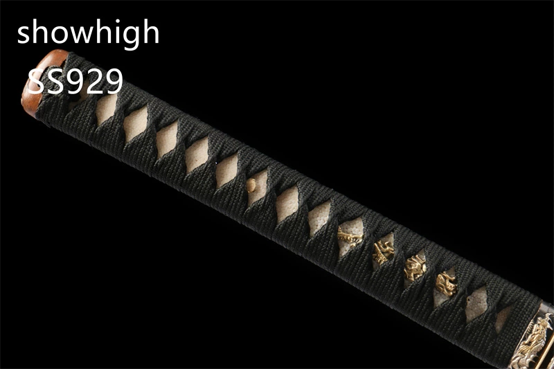 handmade T10 real hamon dragon katana sword SS929