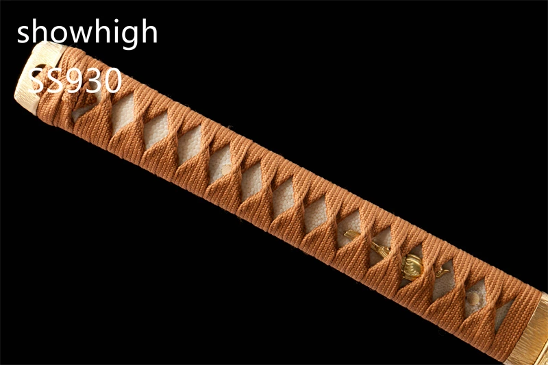 handmade T10 real hamon manul grind sunken blade SS930